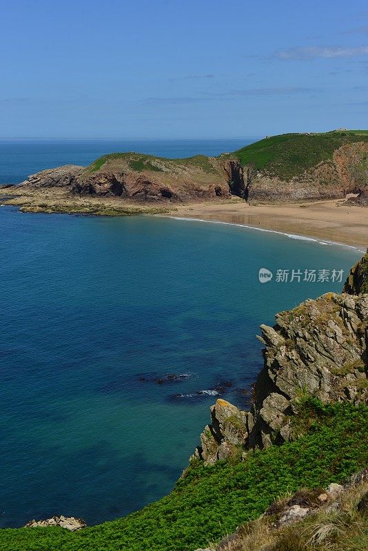 英国泽西岛Plemont Bay